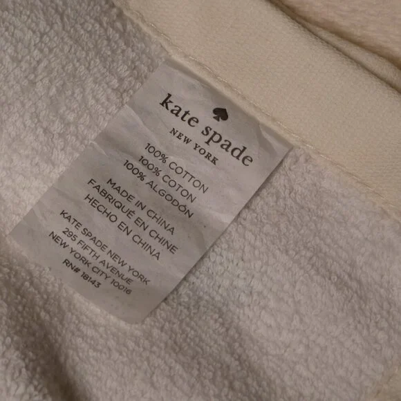 Rae Dunn, Kate Spade ceramic Cherry on Top mug and matching kitchen towel - Picture 11 of 11